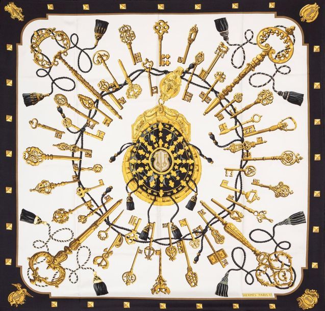 エルメス スカーフ「レクレ」brown バリエーション