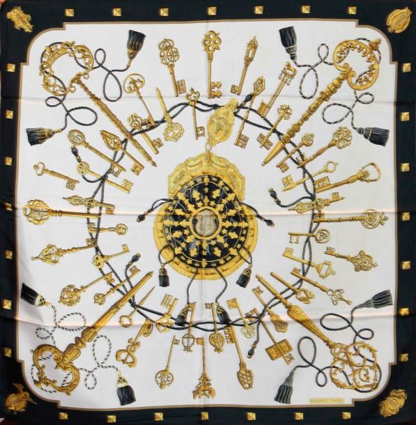 エルメス スカーフ「レクレ」white バリエーション